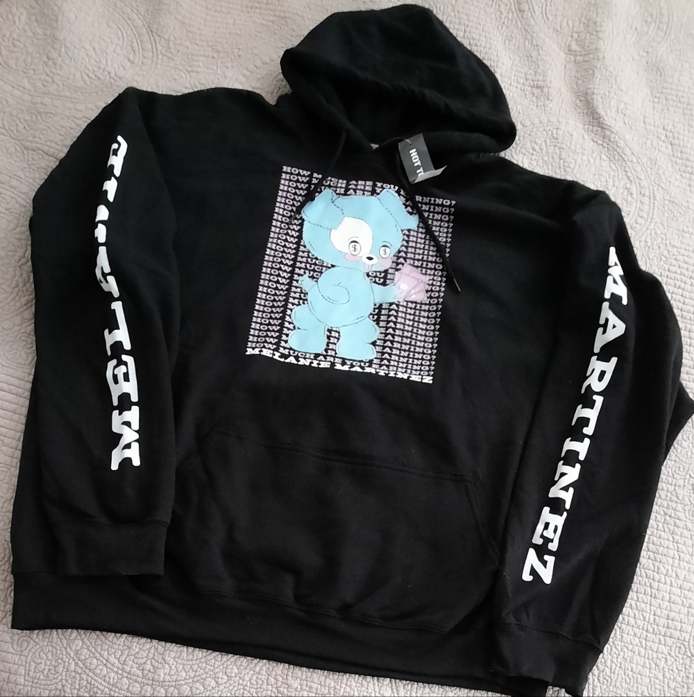 NWT Hot Topic Melanie Martinez Blue Dog Pullover Hoodie